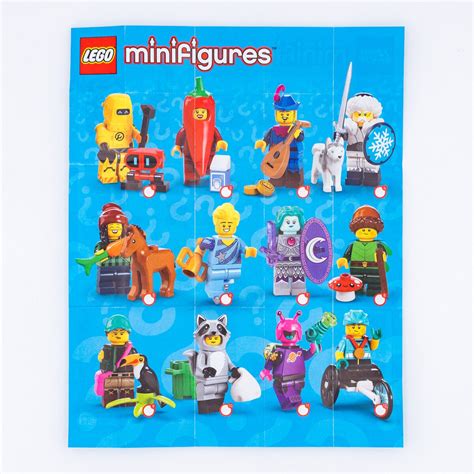 lego series 22 minifigures list